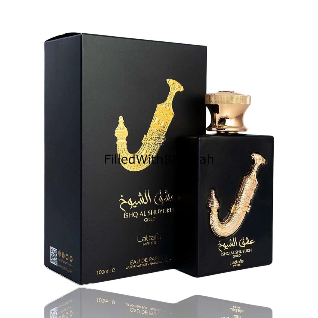 Ishq Al Shuyukh Gold | Eau De Parfum 100ml | by Lattafa Pride