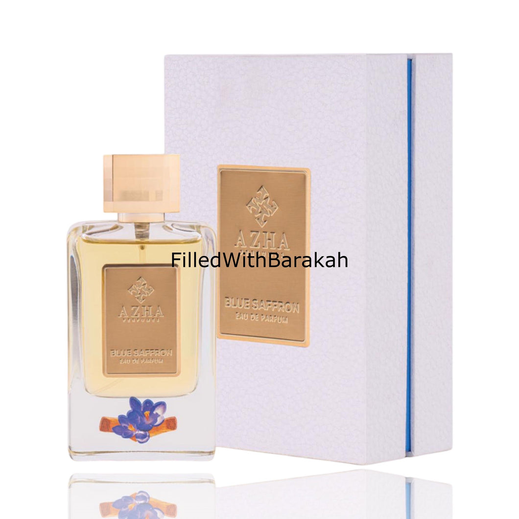 Blue Saffron (Premium Collection) | Eau De Parfum 100ml | by Azha Perfumes