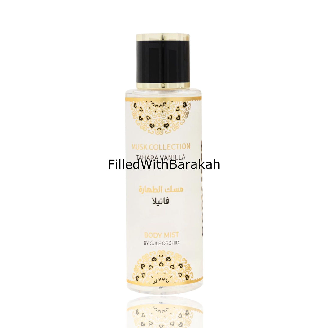 Musk Collection Tahara Vanilla | Body Mist 250ml | by Gulf Orchid