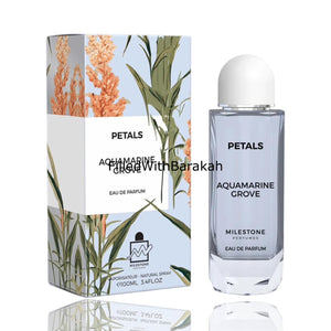 Petals Aquamarine Grove | Eau De Parfum 100ml | by Milestone Perfumes