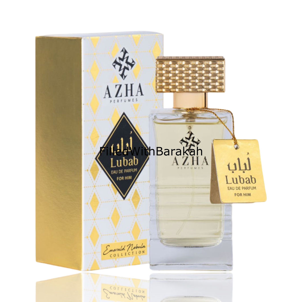 Lubab For Him (Emerald Nebula Collection) | Eau De Parfum 100ml | by Azha Perfumes