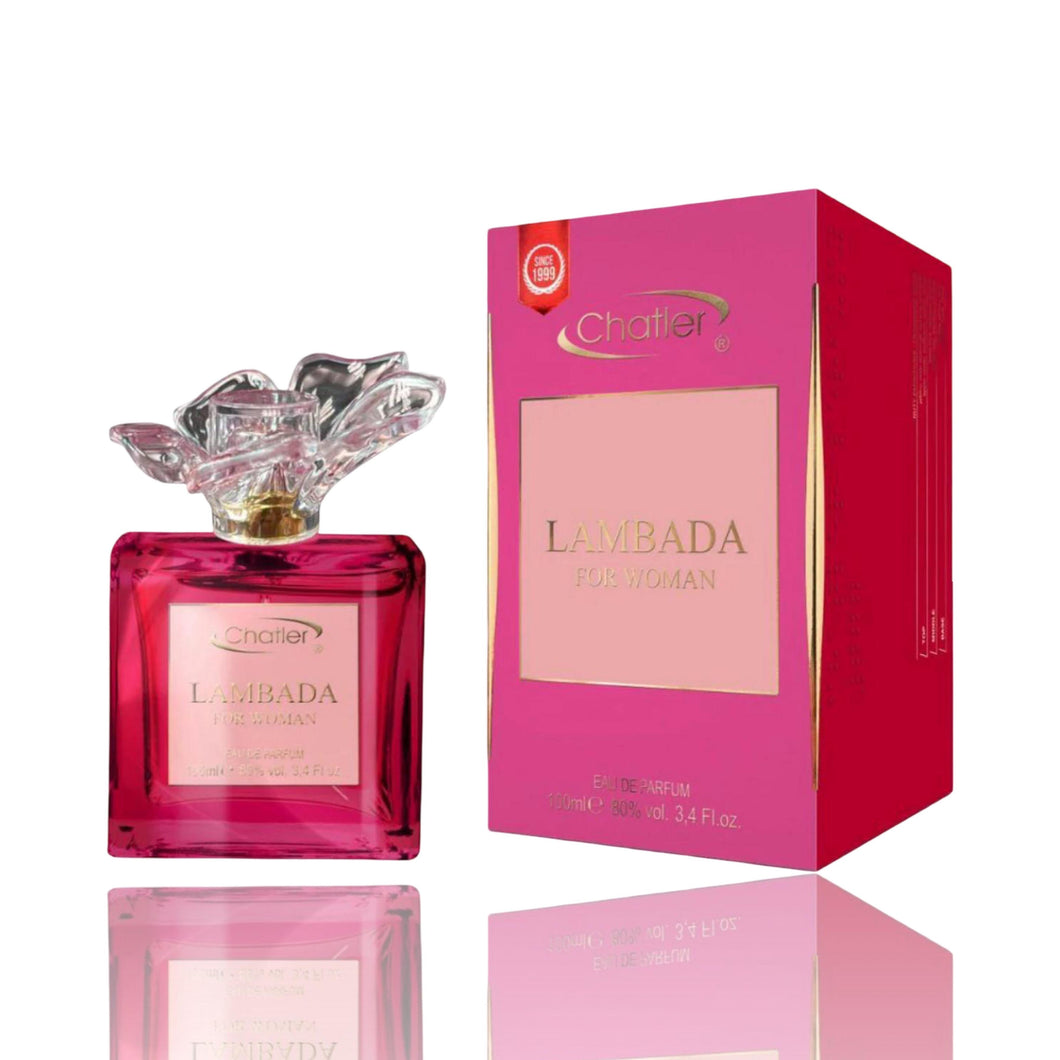 Lambada For Women | Eau De Parfum 100ml | by Chatler
