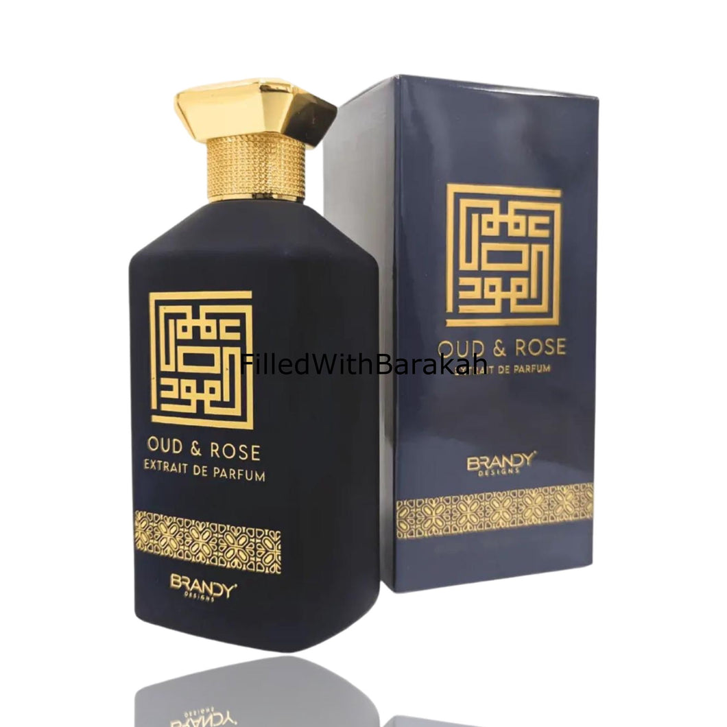 Oud & Rose | Eau De Parfum 100ml | by Brandy Designs