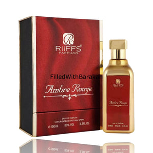 Ambre Rouge | Eau De Parfum 100ml | by Riiffs