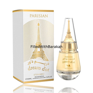 Parisian Dream D’Or | Eau De Parfum 100ml | by Le Chameau