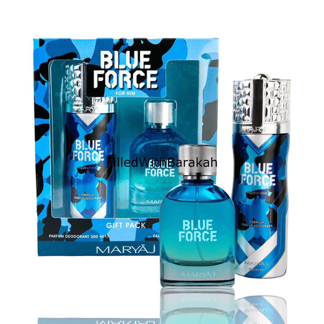 Blue Force For Men | Gift Set | by Maryaj