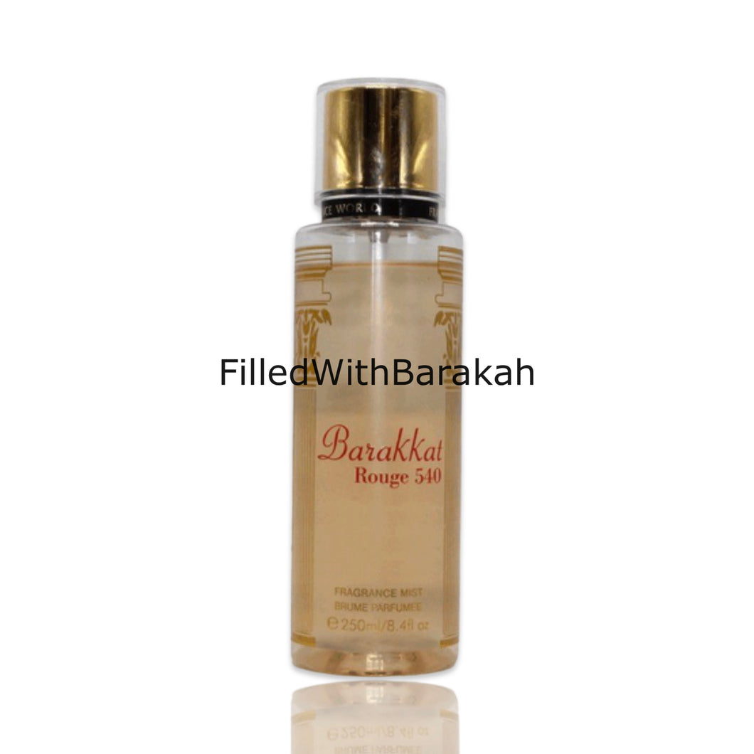 Barakkat Rouge 540 | Fragrance Body Mist 250ml | by Fragrance World
