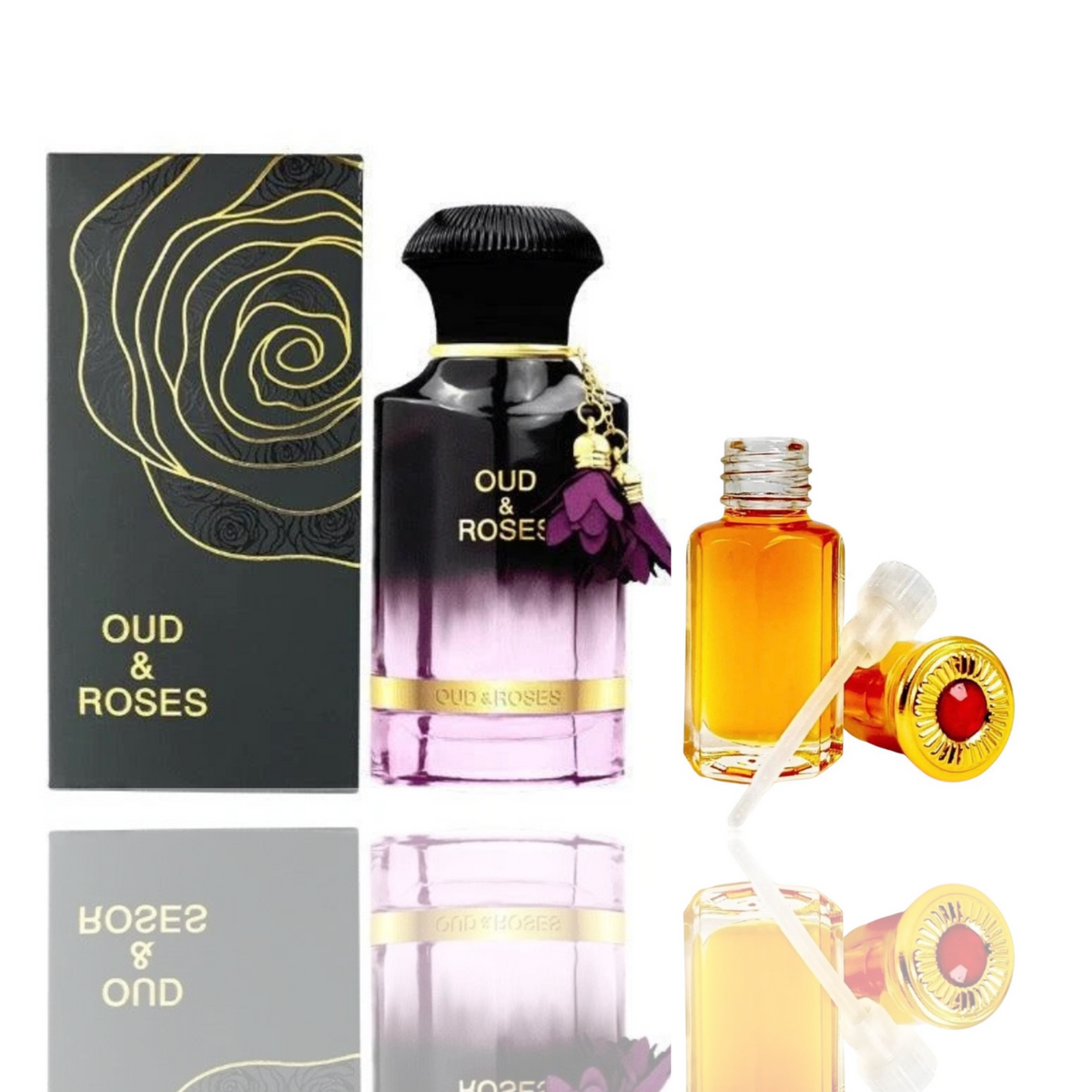 Oud & Roses | Oud & Roses Concentrated Perfume Oil 6ml | Bundle ...