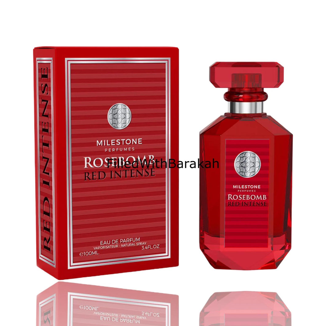 RoseBomb Red Intense | Eau De Parfum 100ml | by Milestone Perfumes