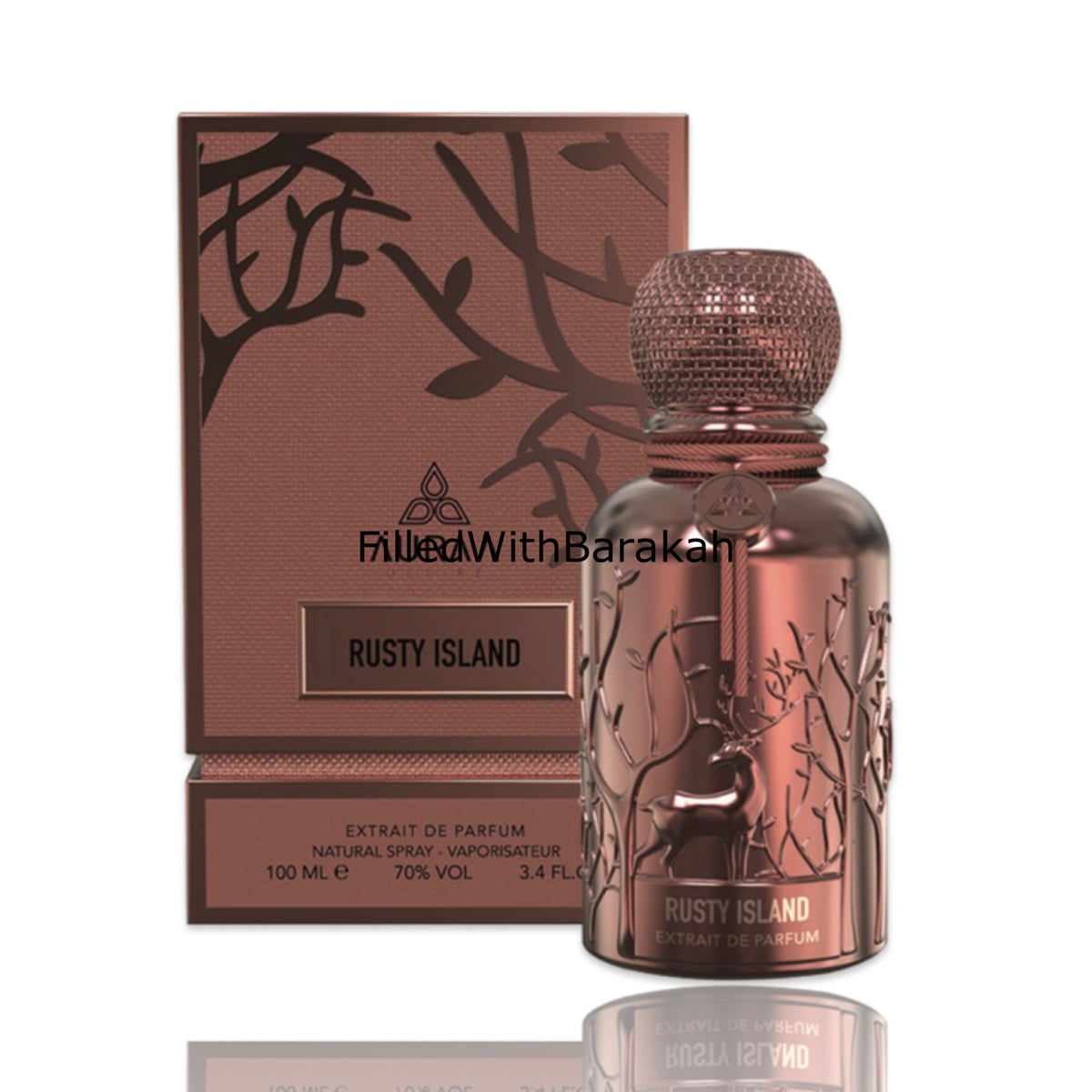 Rusty Island | Extrait De Parfum 100ml | by Auraa Desire (Rasasi ...