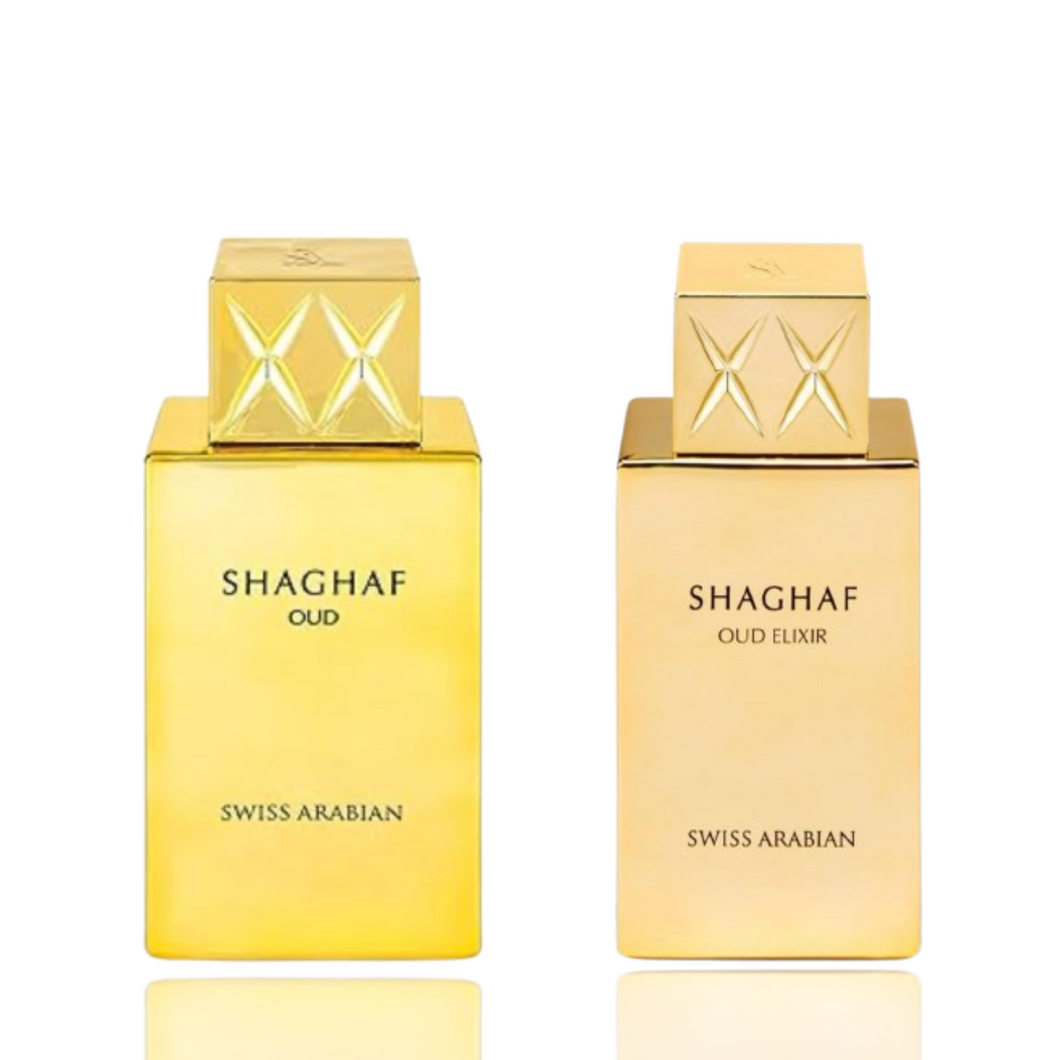 Shaghaf Oud & Shaghaf Oud Elixir Bundle | By Swiss Arabian
