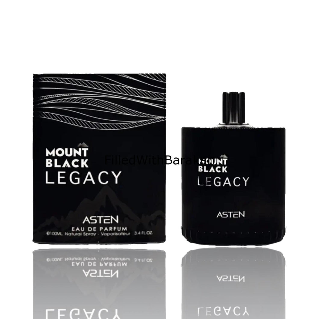 Mount Black Legacy | Eau De Parfum 100ml | by Asten