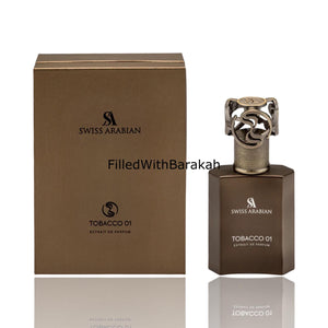 Tobacco 01 | Extrait De Parfum 50ml | by Swiss Arabian