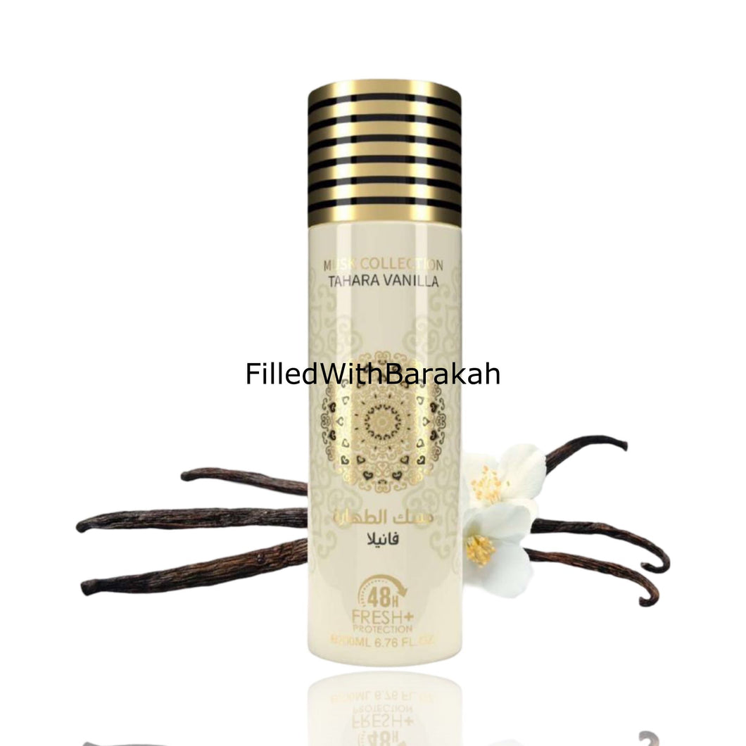 Musk Collection Tahara Vanilla | Perfume Spray 200ml | by Gulf Orchid