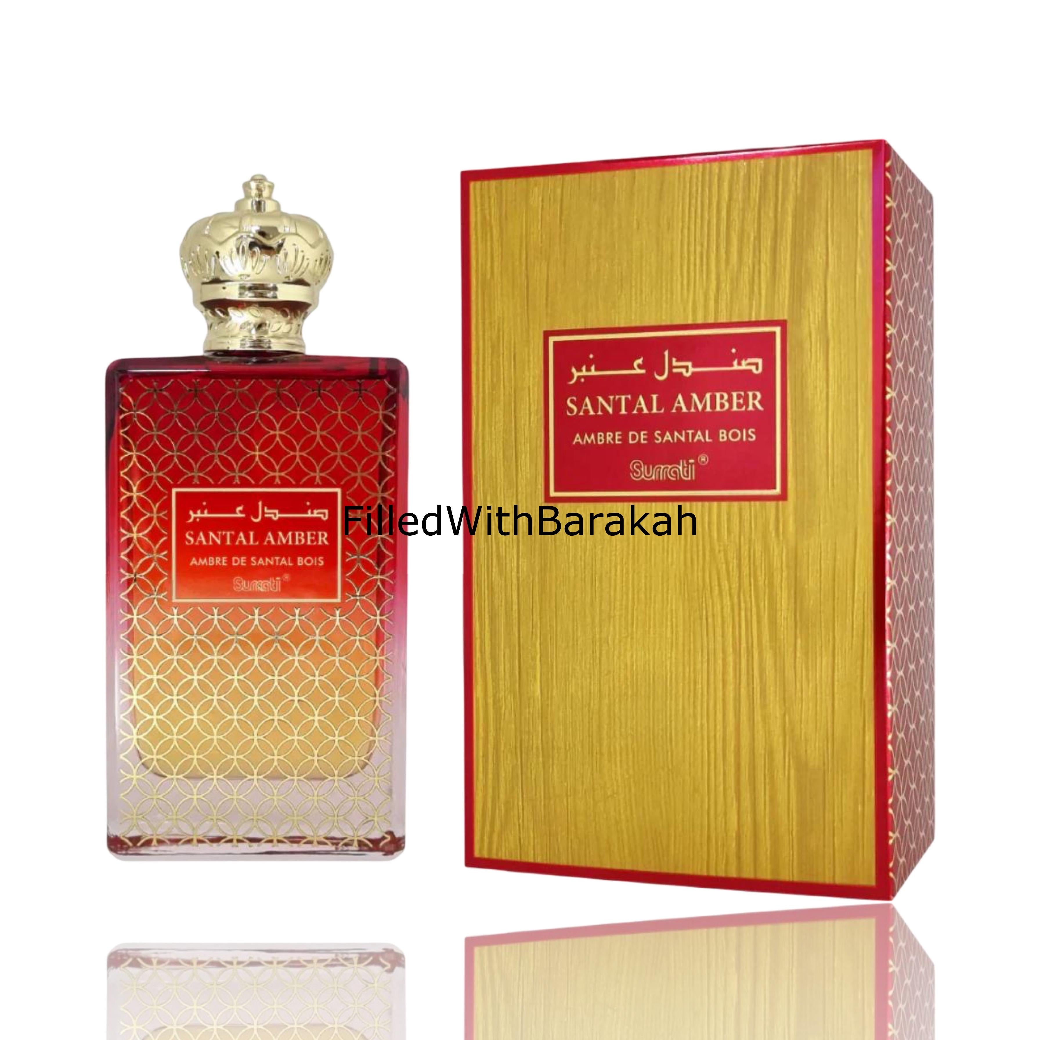 Santal Amber Eau De Parfum 120ml By Surrati