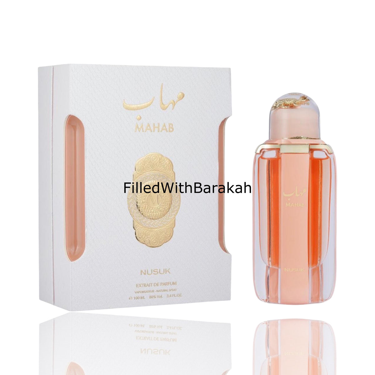 Mahab | Extrait De Parfum 100ml | by Nusuk – FilledWithBarakah