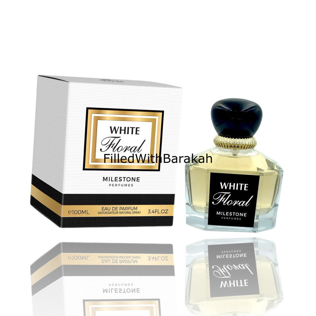 White Floral | Eau De Parfum 100ml | by Milestone Perfumes