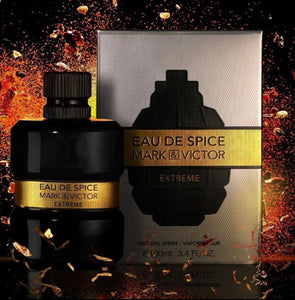 Mark și Victor Extreme | Apă de parfum 100ml | de Fragrance World *Inspirat de Spice Bomb Extreme*