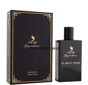 Signature Scarlet Song | Eau De Parfum 55ml | by Volaré