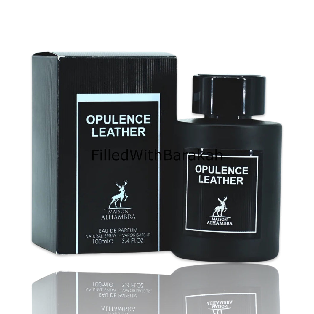 Opulence Leather | Eau De Parfum 100ml | by Maison Alhambra
