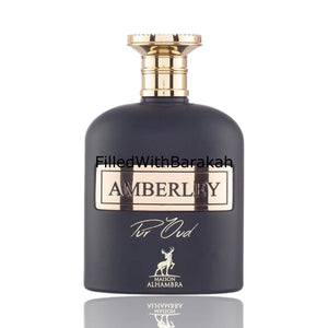 Amberly Pur Oud | Eau De Parfum 100ml | by Maison Alhambra *Inspired By Santal Royal*