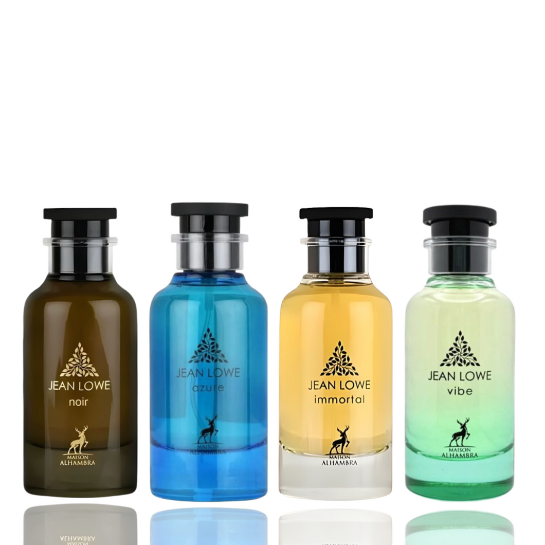Luxury Fragrance Set Of 4 | Jean Lowe Bundle | By Maison Alhambra