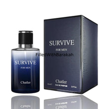 Kép betöltése a galériamegjelenítőbe: Survive For Men | Eau De Parfum 100ml | by Chatler
