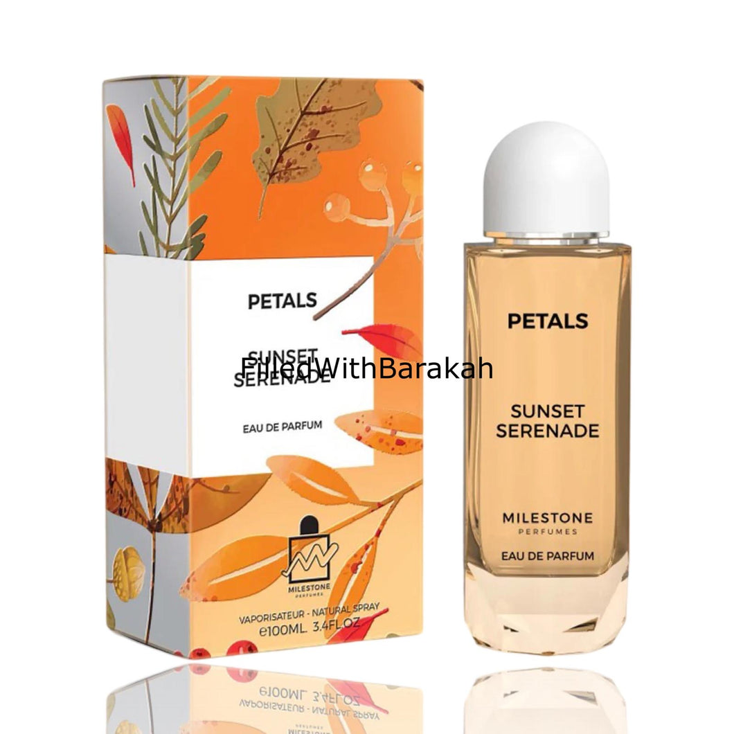 Petals Sunset Serenade | Eau De Parfum 100ml | by Milestone Perfumes