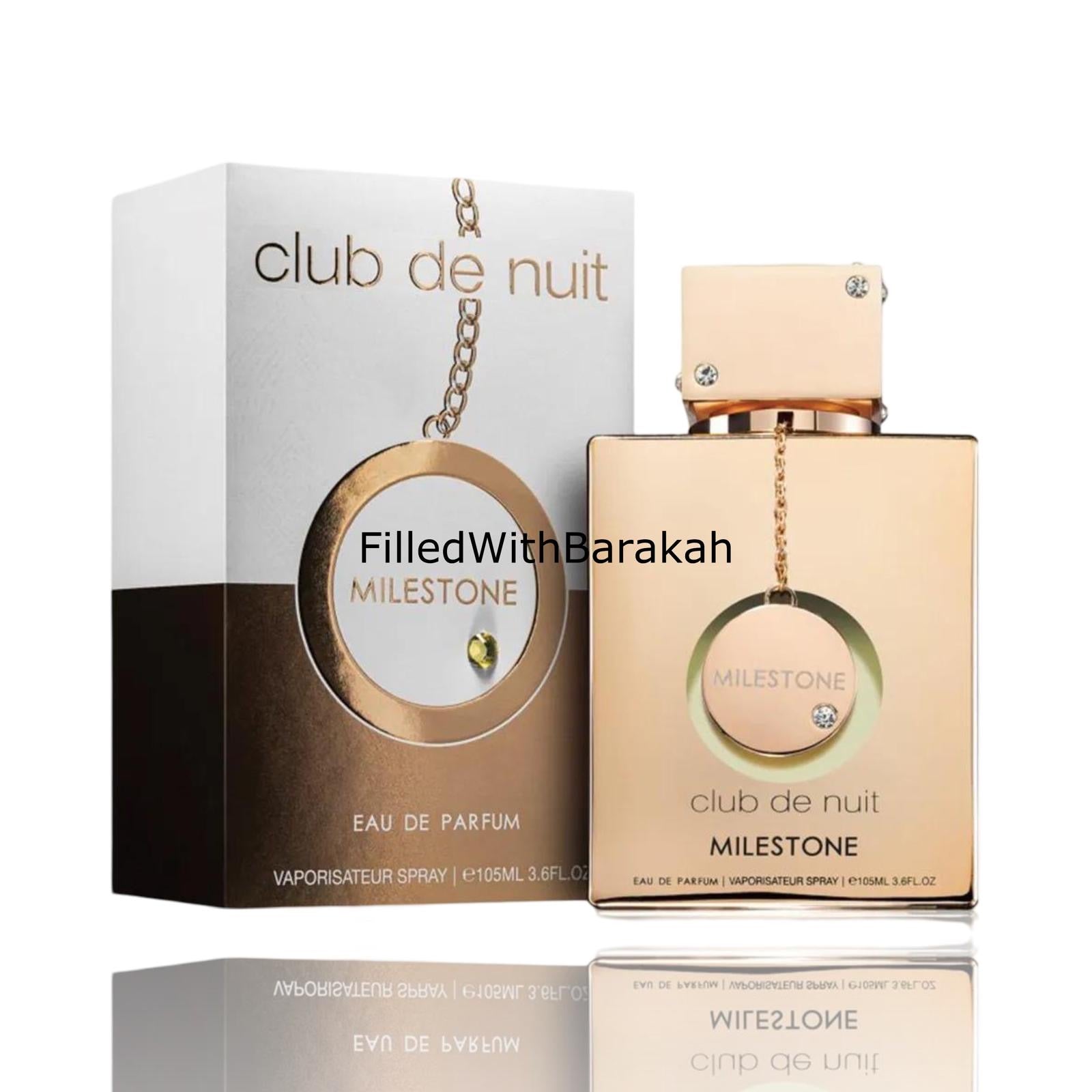 Club Milestone Club De Nuit Milestone | Eau De Parfum 105ml | by Armaf – FilledWithBarakah