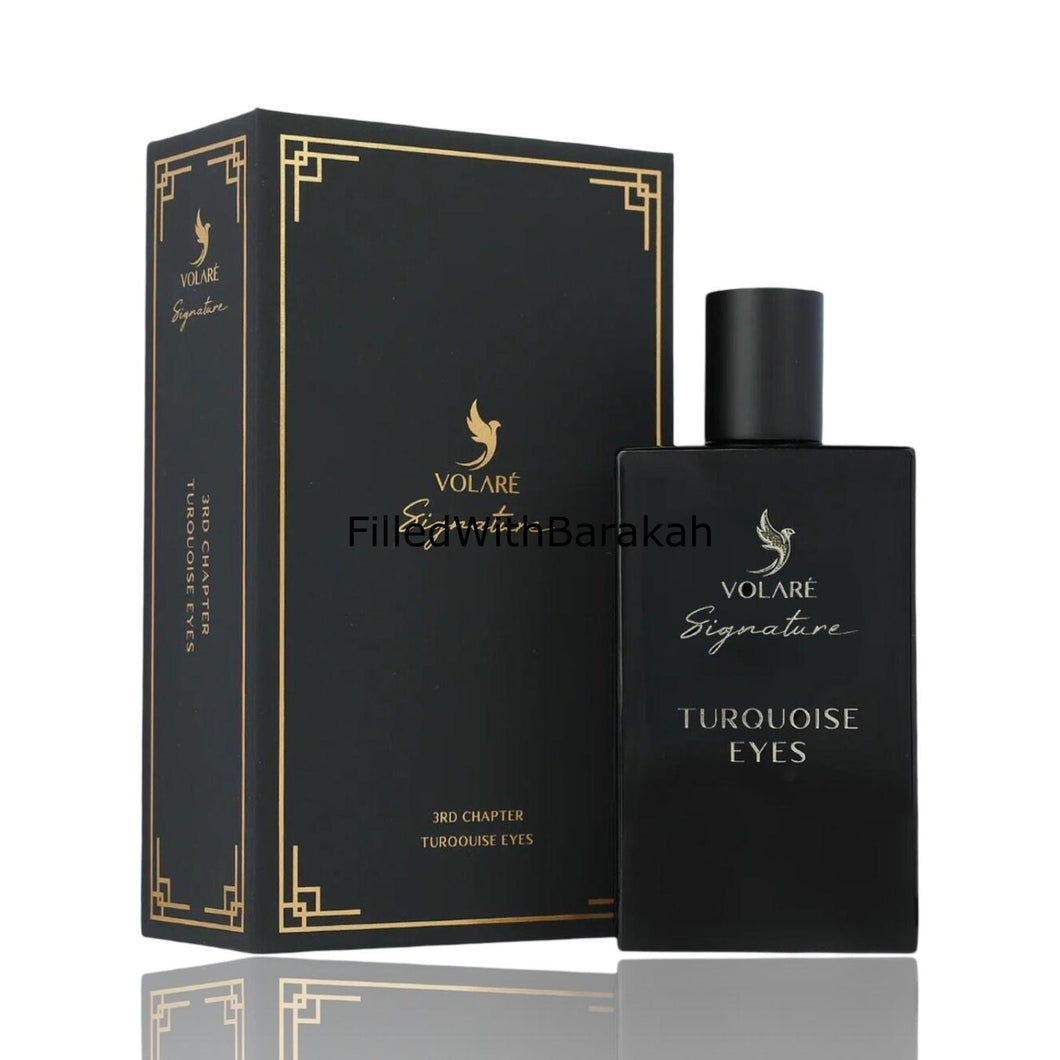 Signature Turquoise Eyes | Eau De Parfum 55ml | by Volaré