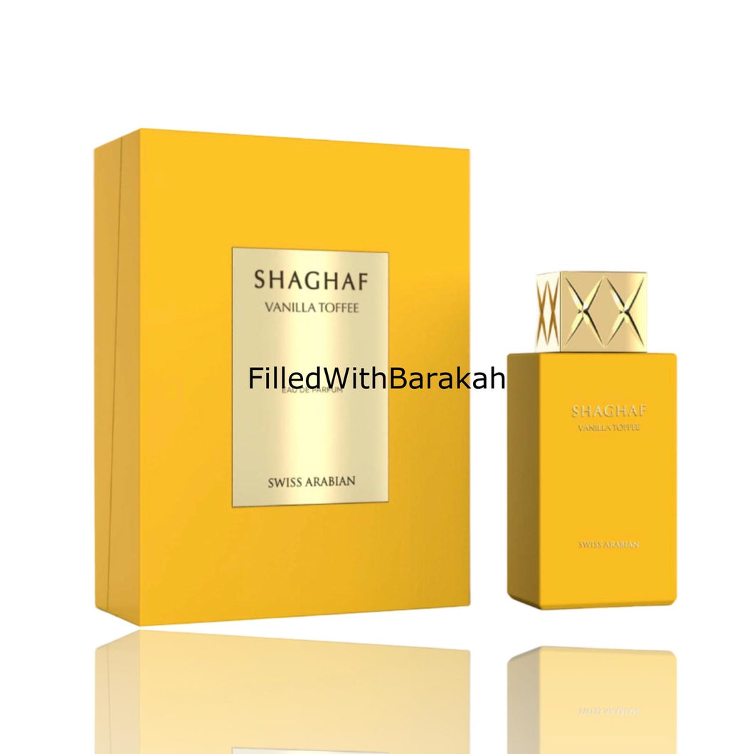 Shaghaf Vanilla Toffee | Eau de Parfum 75ml | by Swiss Arabian