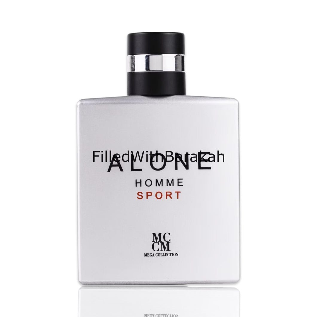 Alone Homme Sport | Eau De Parfum 100ml | by Ard Al Zaafaran (Mega Collection) *Inspired By Allure*