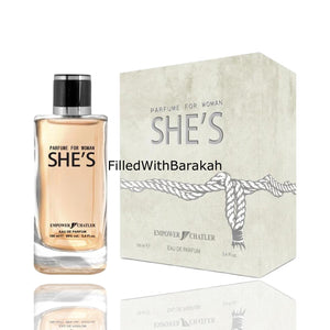 She’s | Eau De Parfum 100ml | by Chatler