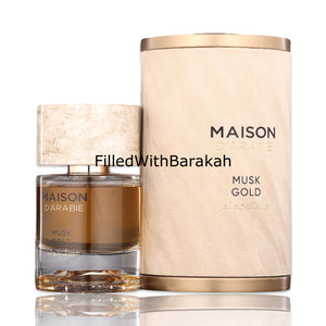 Maison D’Arabie Musk Gold | Eau De Parfum 80ml | by Maison Des Parfums