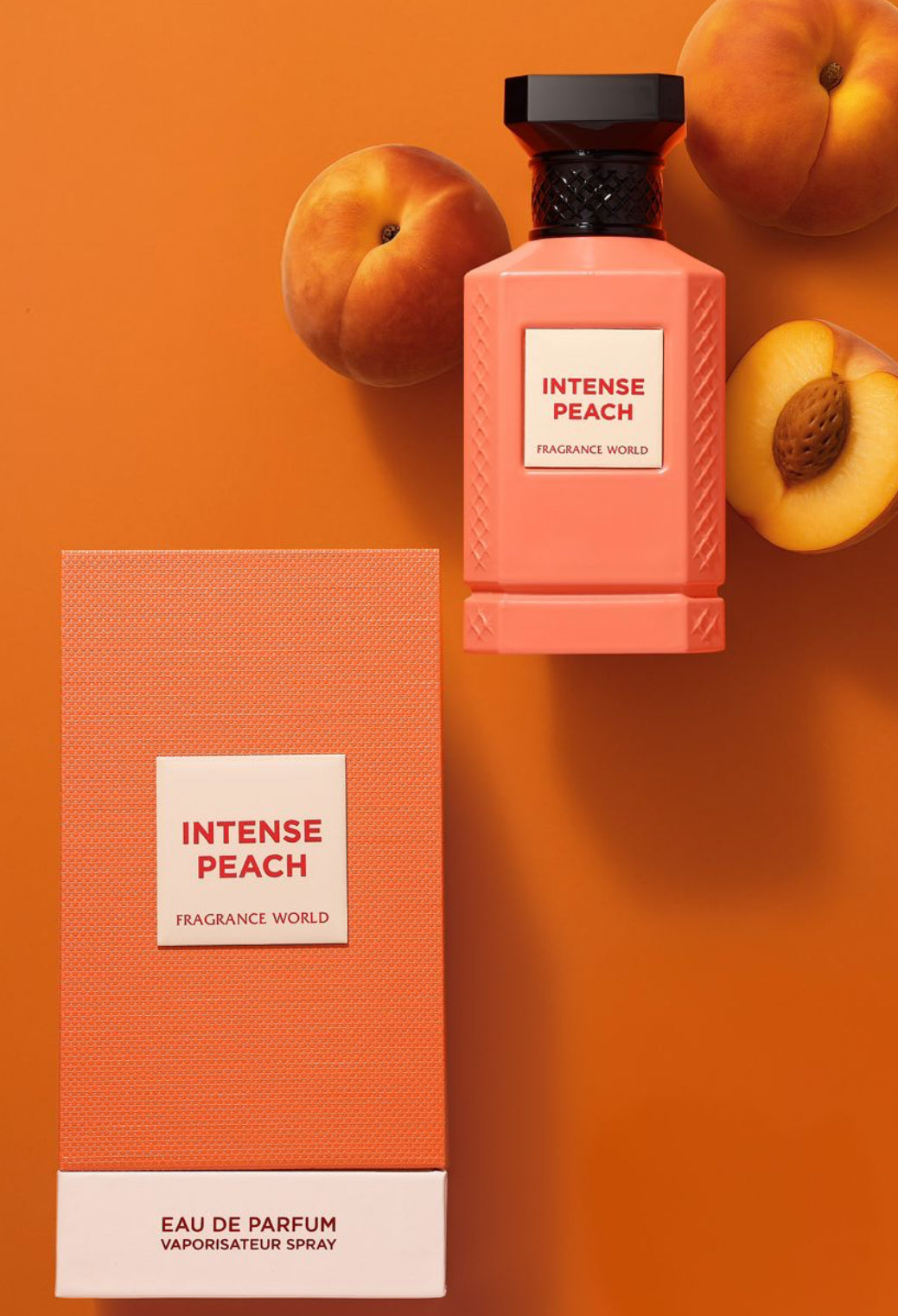 Intense Peach Eau De Parfum 150ml by Fragrance World *Inspired By  Bitter Peach*