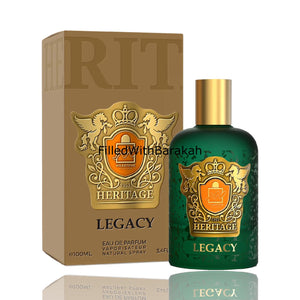 Heritage Legacy | Eau De Parfum 100ml | by Milestone Perfumes