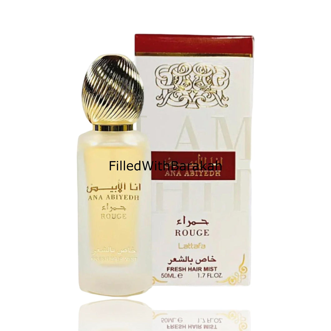 Ana Abiyedh Rouge | Hair Mist 50ml | by Lattafa