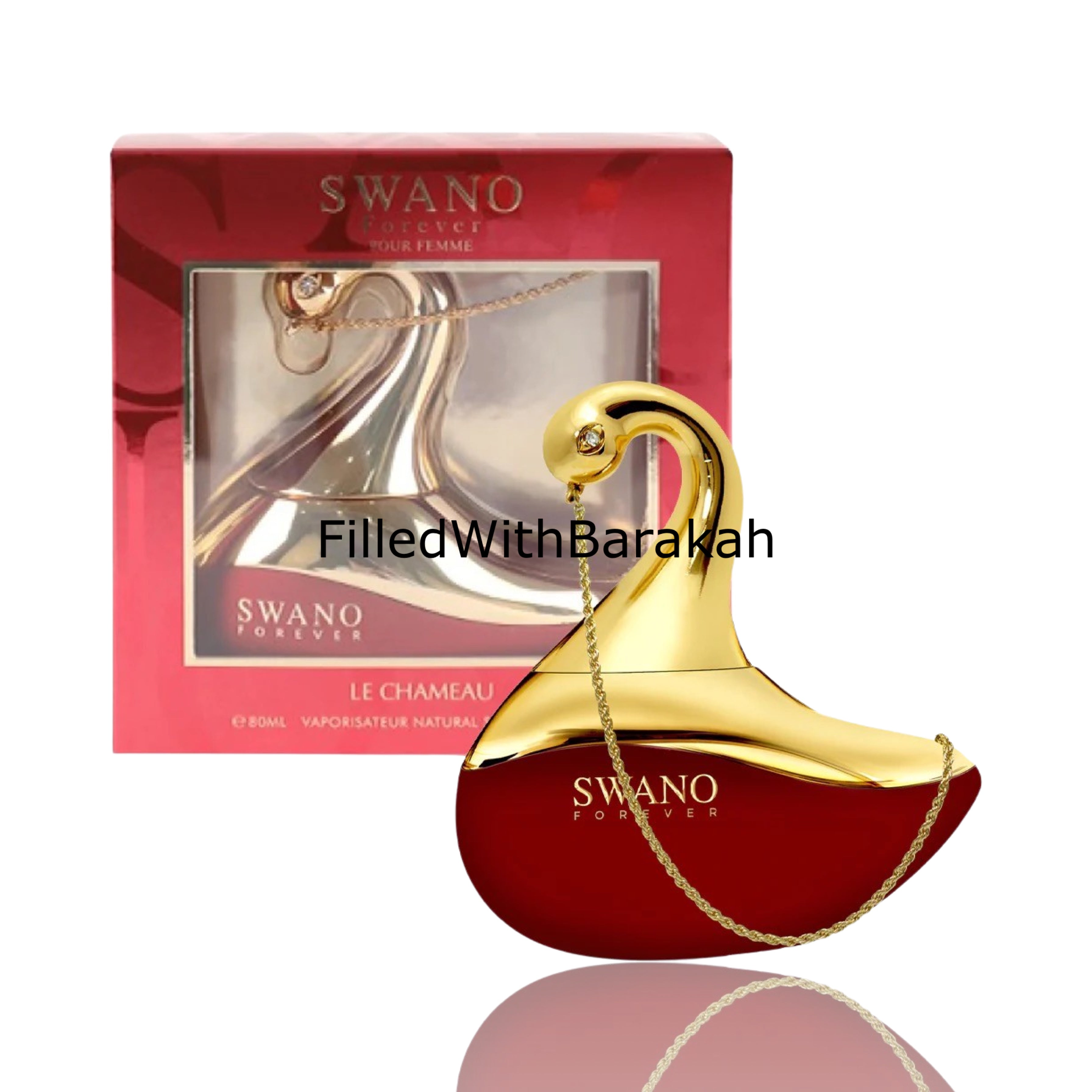 Swano Forever Pour Femme Eau De Parfum - Le Chameau Duft, 80 Ml, Mit Noten Von Birne, Roter Rose, Tonkabohne & Moschus