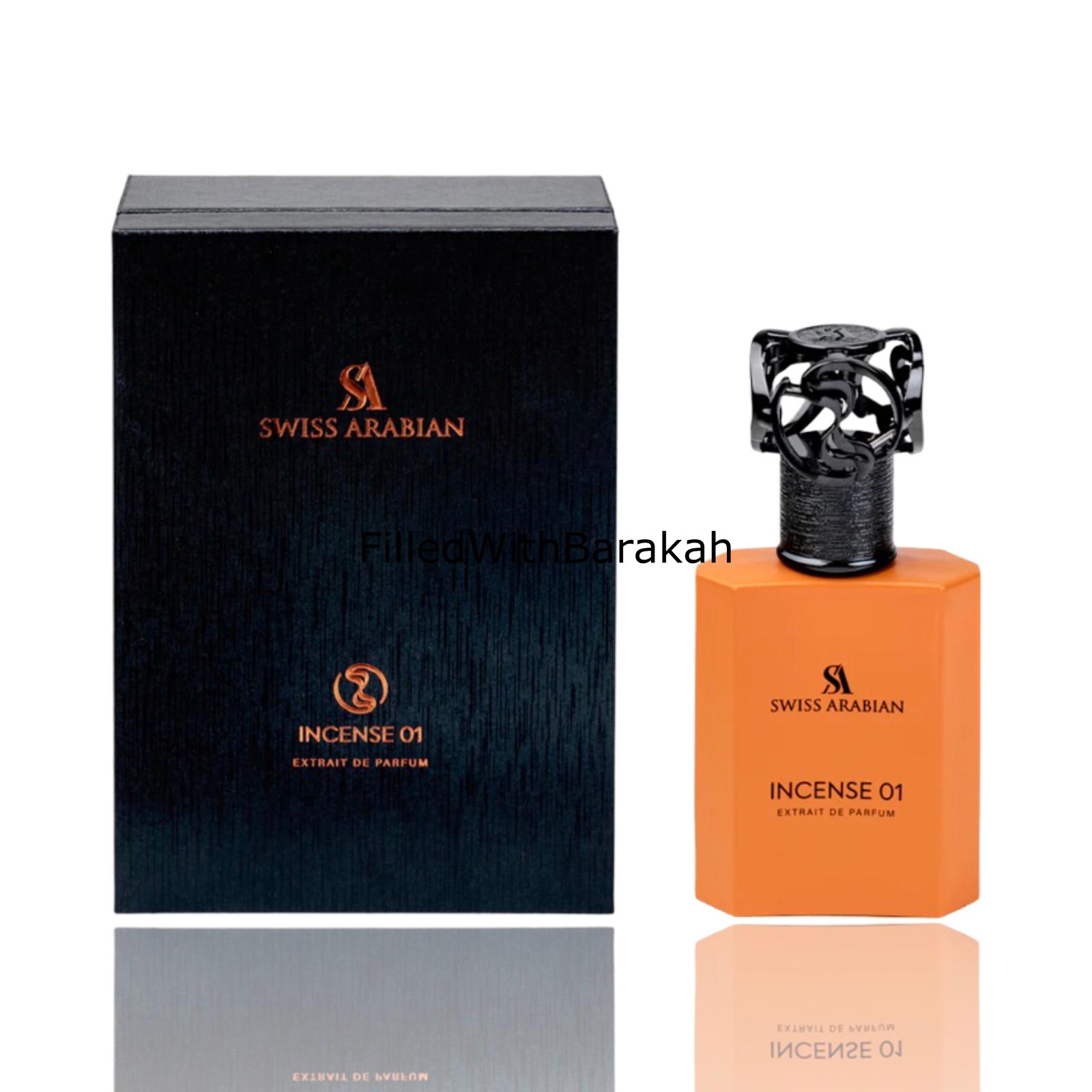 Incense 01 | Extrait De Parfum | by Swiss Arabian – FilledWithBarakah