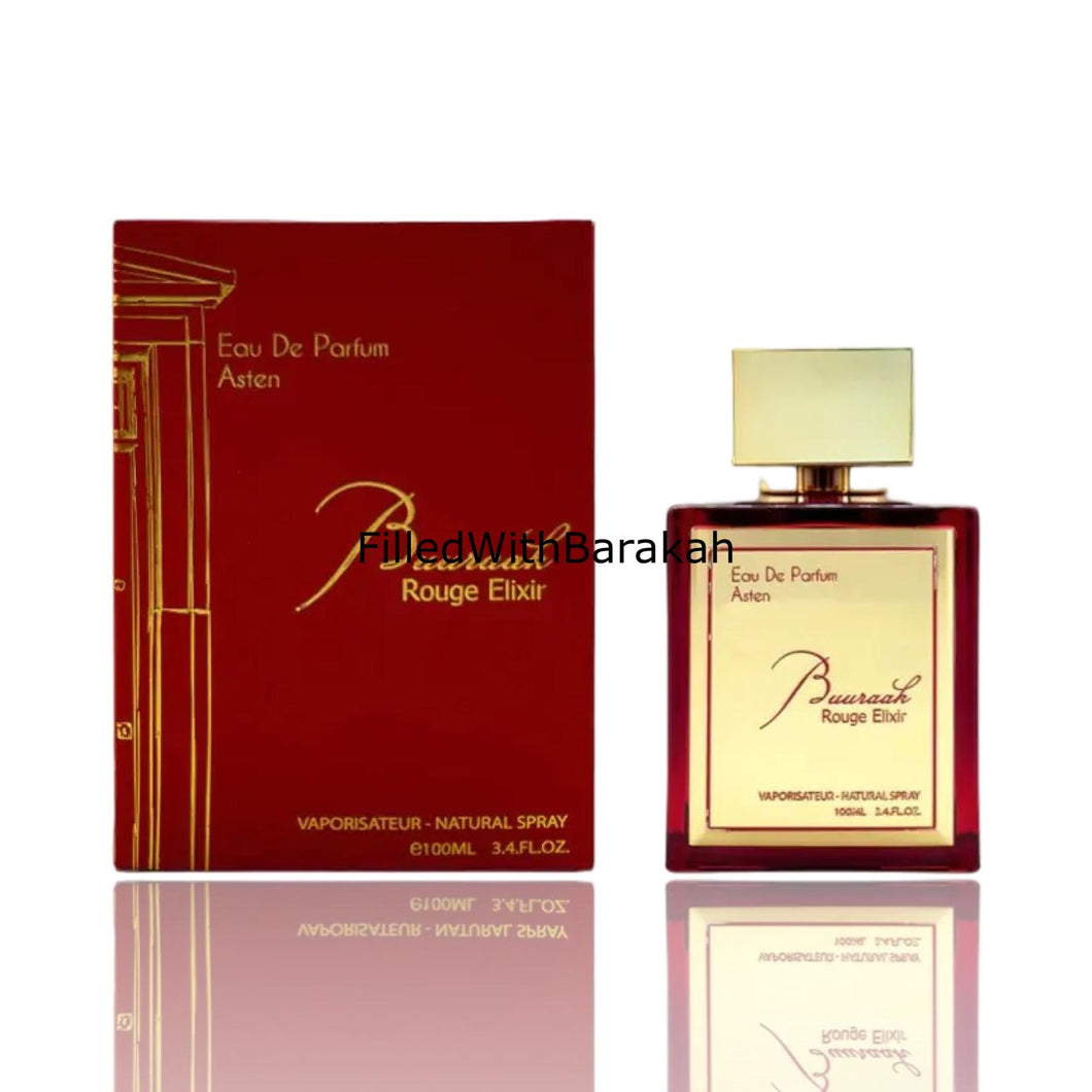 Buuraak Rouge Elixir | Eau De Parfum 100ml | by Asten