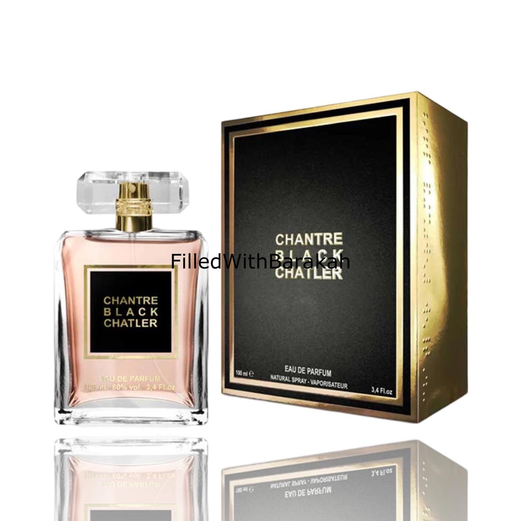 Chantre Black | Eau De Parfum 100ml | by Chatler