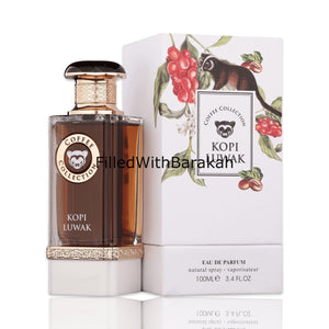 Kopi Luwak | Eau De Parfum 100ml | by Fragrance World (Coffee Collection)