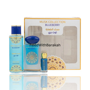 Musk Collection Blueberry | Gift Set | by Gulf Orchid