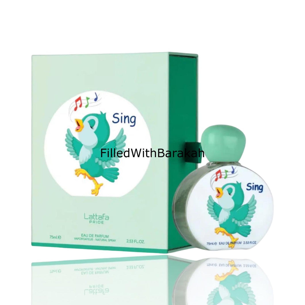 Sing (Kid’s Collection) | Eau De Parfum 75ml | by Lattafa Pride