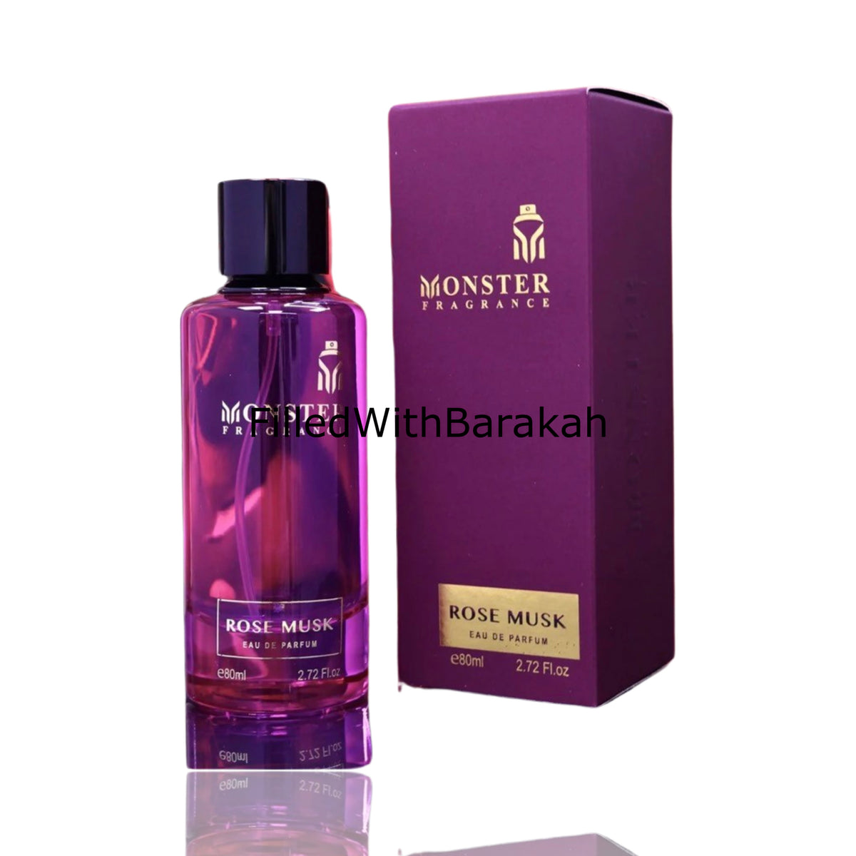 Rose Musk | Eau De Parfum 80ml | by Monster (Paris Corner ...