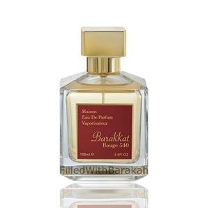 Barakkat Rouge 540 | Eau De Parfum 100ml | by Fragrance World *Inspired By Baccarat Rouge 540*