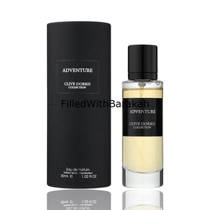 Περιπέτεια | Eau De Parfum 30ml | από την Fragrance World (Clive Dorris Collection) *Εμπνευσμένο από την Aventus*