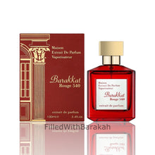 Load image into Gallery viewer, Barakkat Rouge 540 | Extrait De Parfum 100ml | by Fragrance World *Inspired By Baccarat Rouge 540 Extrait*
