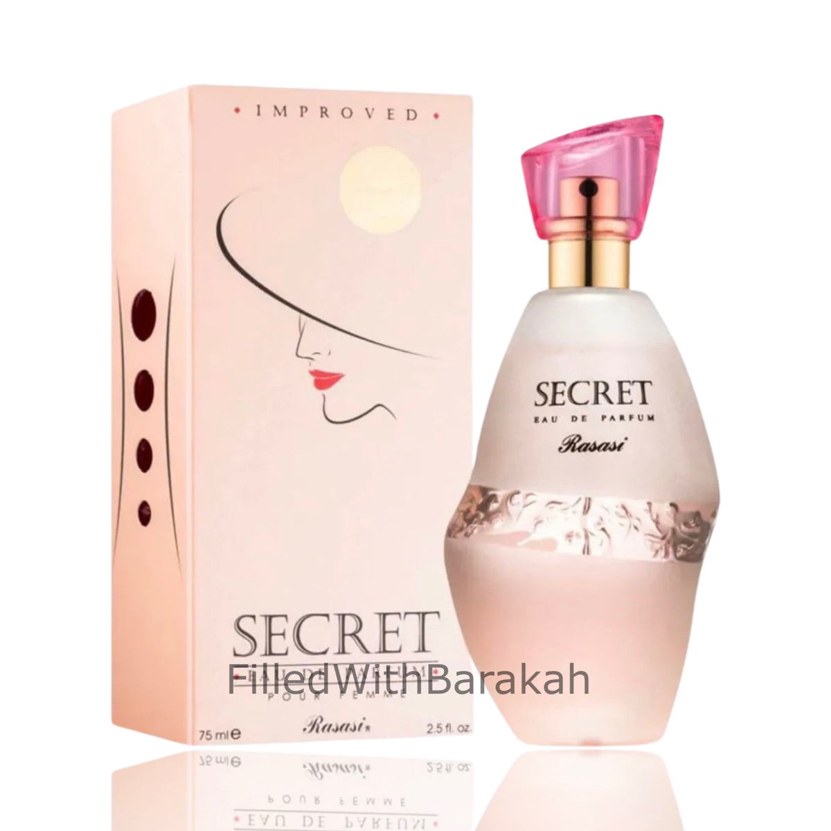 Secret | Eau De Parfum 75ml | by Rasasi – FilledWithBarakah