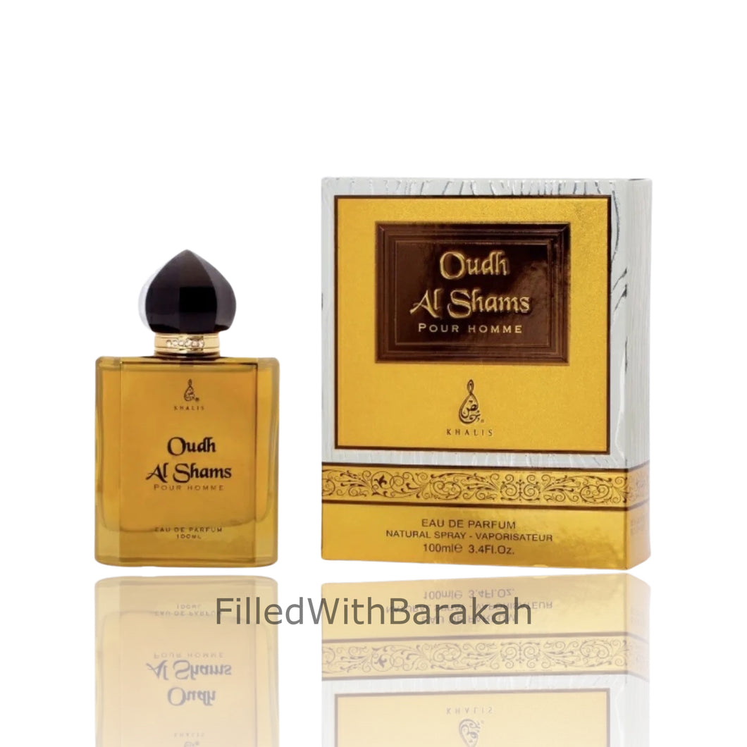 Oudh Al Shams | Eau De Parfum 100ml  | by Khalis